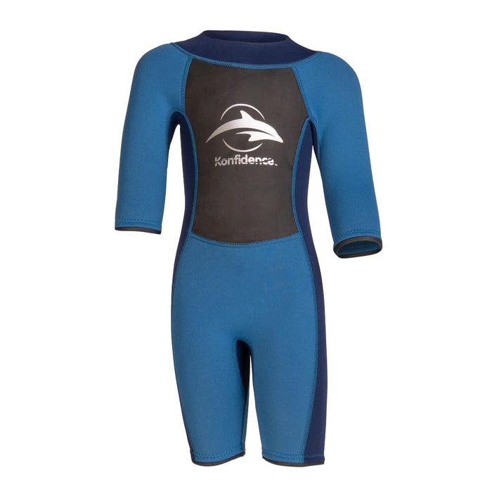 Shop Konfidence Shortie Child Wetsuit, Blue, 7-8yrs at GoodBuy Gear