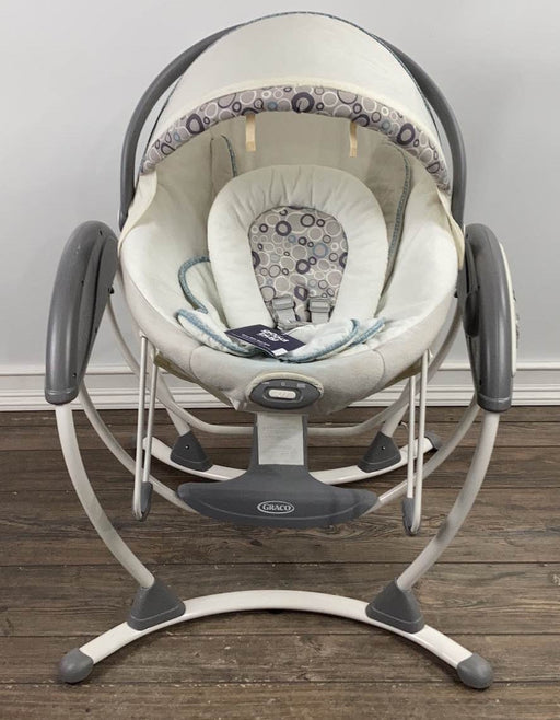 used Graco Soothing System Gliding Baby Swing