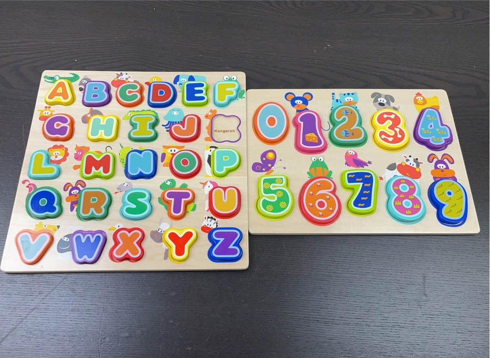 used BUNDLE Wooden Puzzles