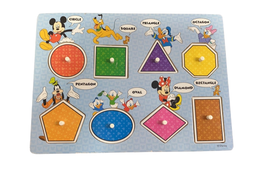 used Melissa & Doug Lift & See Peg Puzzle