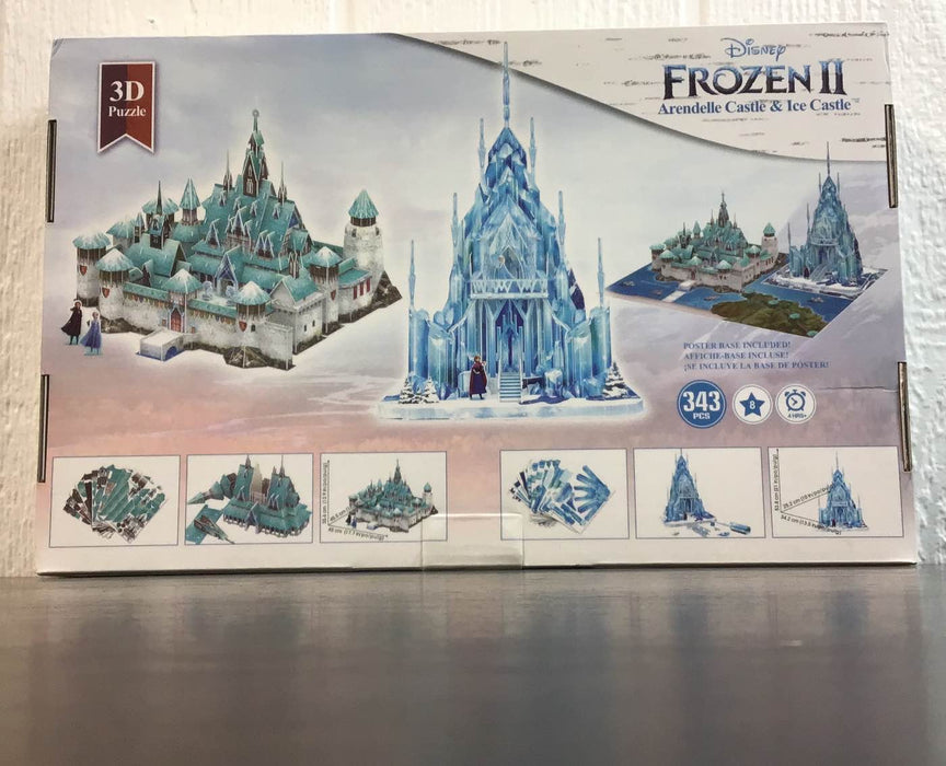 secondhand Disney Frozen Arendelle Castle 3D Puzzle