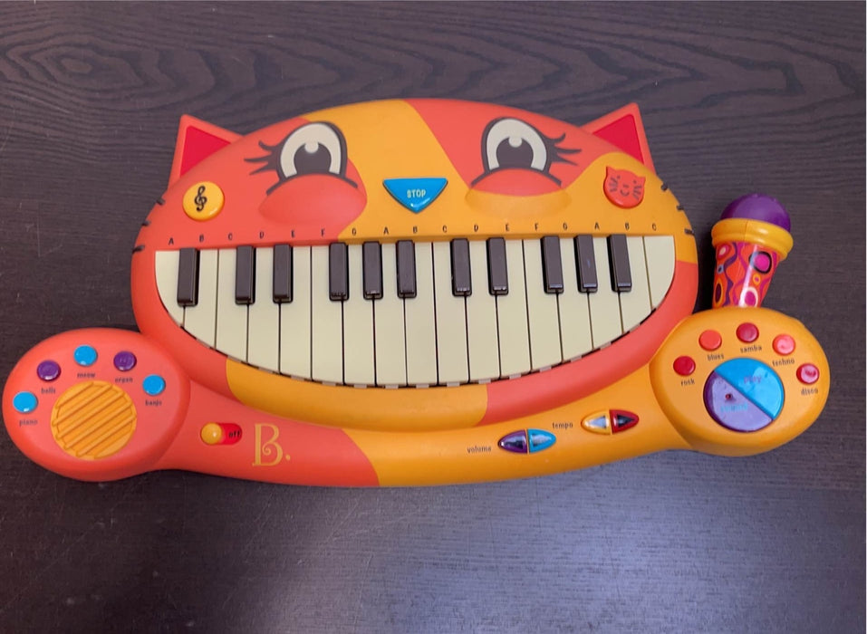 used B. toys Cat Piano- Meowsic