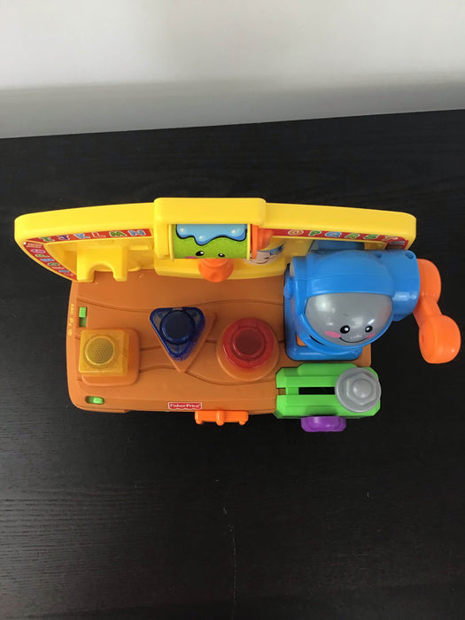 secondhand Fisher Price Laugh & Learning Workbench