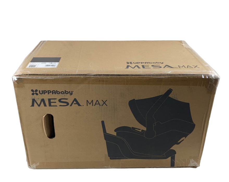 used UPPAbaby MESA MAX Infant Car Seat and Base, Jake Charcoal, 2022