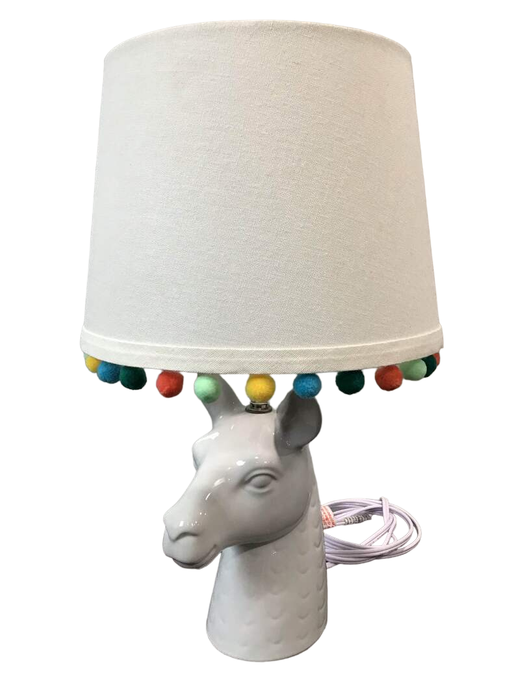 used Pillowfort Llama Figural Lamp