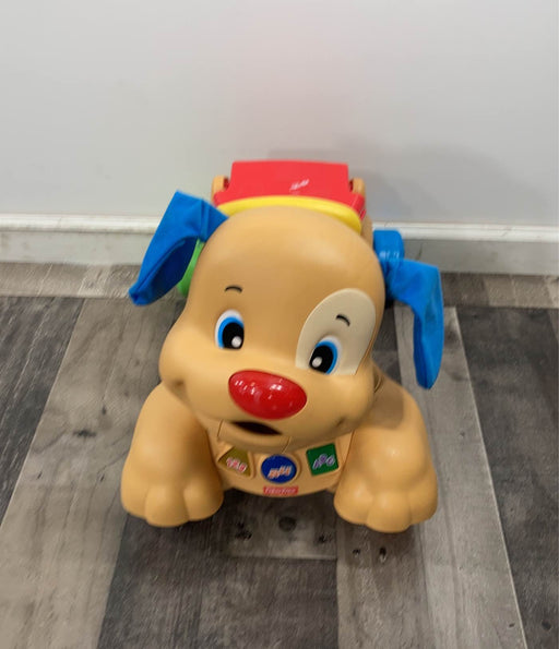 used Fisher Price Laugh And Learn Stride-To-Ride Puppy