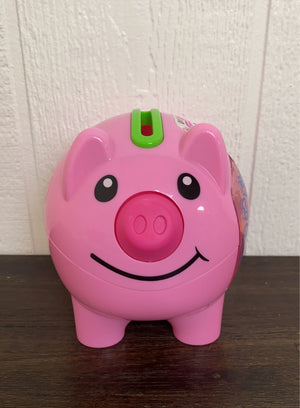 Fisher-Price Laugh & Learn Smart Stages Piggy Bank, Cha-ching! WORKING !!!