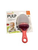 secondhand Boon Pulp Silicone Feeder, Coral/Purple, 1-Pack