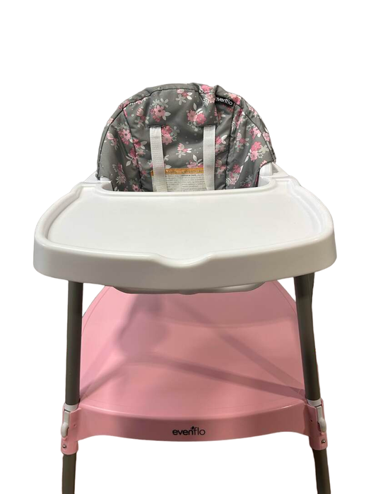 secondhand Evenflo 4-in-1 Eat & Grow Convertible High Chair