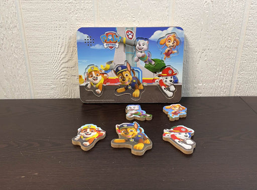 secondhand SpinMaster PAW Patrol Chunky Wood Sound Puzzle