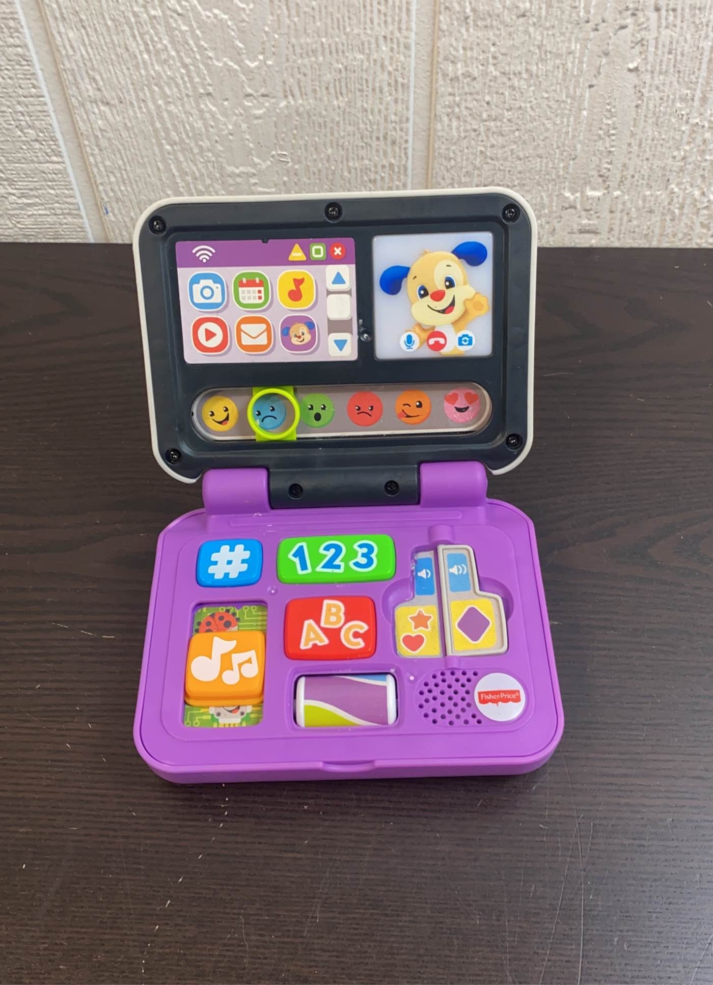 Fisher price click 2024 and learn laptop