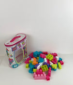 used Fisher Price Mega Blocks Endless Building Bag 100 Pieces