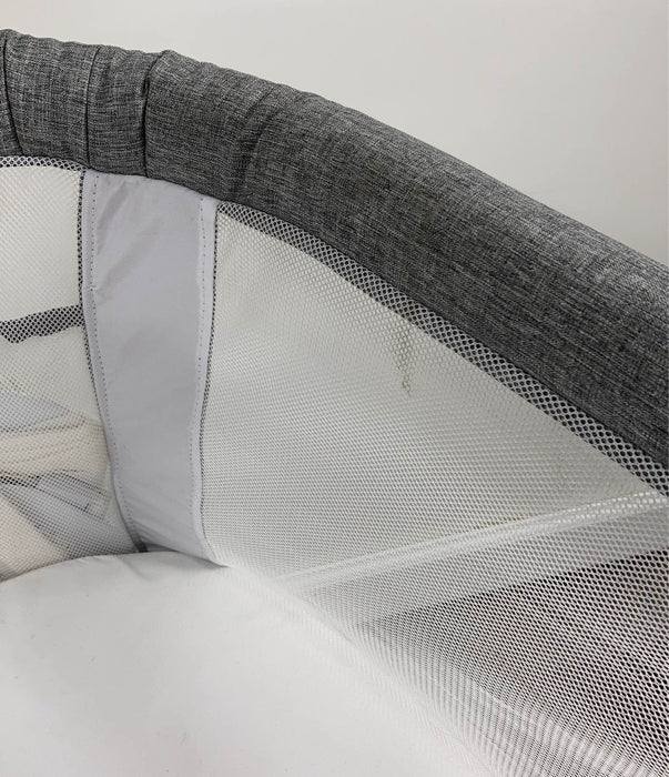Shop Baby Delight Beside Me Dreamer Bassinet & Bedside Sleeper, Charcoal Tweed at GoodBuy Gear