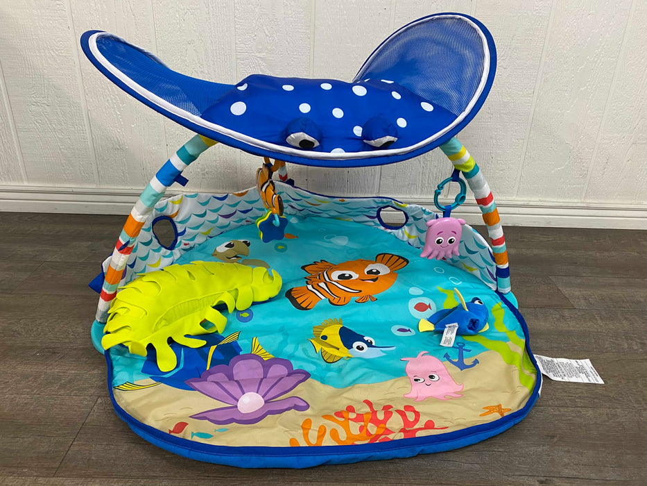 used Disney Baby Finding Nemo Mr. Ray Ocean Lights Activity Gym