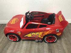 used Huffy Disney Pixar Cars 3 Lightning McQueen 6V Battery-Powered Ride On