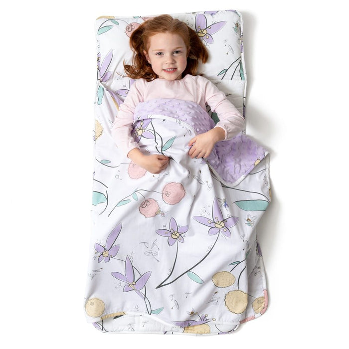 Shop JumpOff Jo Little Jo’s Toddler Nap Mat, Fairy Blossoms at GoodBuy Gear