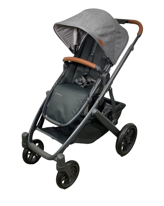 secondhand UPPAbaby VISTA V2 Stroller, Greyson (Charcoal Melange), 2022