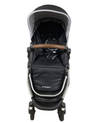 secondhand Mockingbird Single Stroller, 2023, Black, Windowpane, Silver With Penny Leather