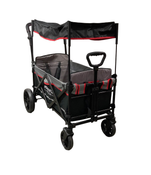 used Wonderfold X2 Push + Pull Double Stroller Wagon, 2021, Black