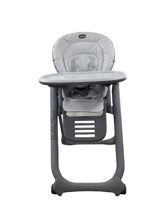 used Chicco Polly2Start Highchair, Pebble