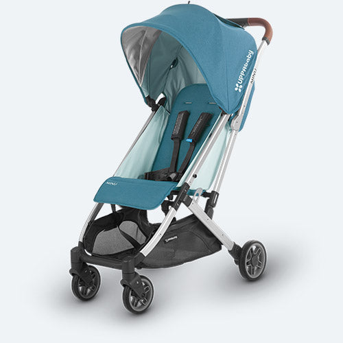 used UPPAbaby MINU Stroller, 2018, Ryan (Teal Melange)