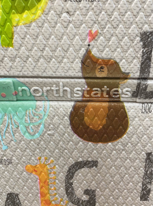 used North States Superyard Folding Foam Playmat