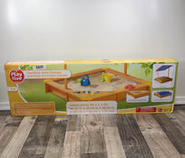 secondhand Playtive Junior Sandbox With Canopy