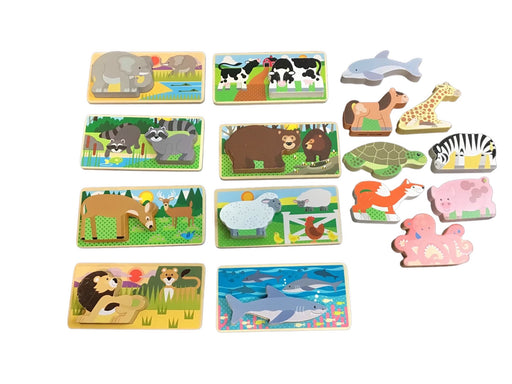 used Melissa & Doug Animal Picture Boards