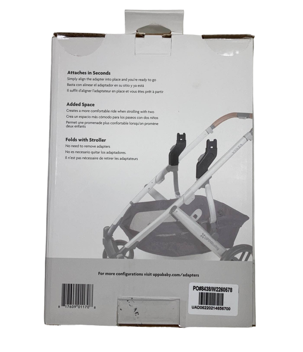 secondhand UPPAbaby VISTA Upper Adapters