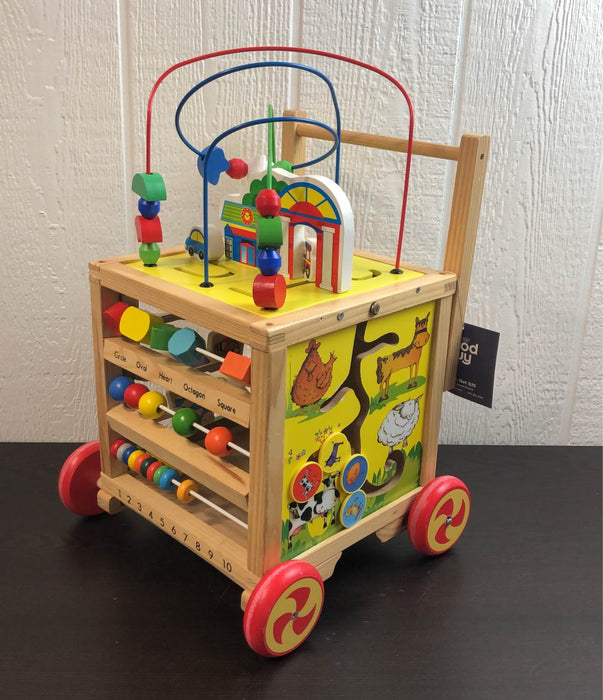 used Wooden Activity Cube