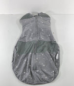 used Happiest Baby SNOO Sack, Medium (12-18 lbs), Charcoal Stars