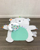 used Bright Starts Tummy Time Prop & Play Mat, Polar Bear