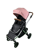 secondhand Mockingbird Single to Double 2.0 Stroller, 2023, Silver with Penny Leather, Windowpane, Bloom