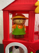 used Kid Connection Farm House Play Set With Animals