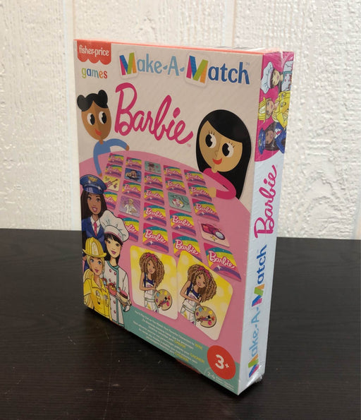 secondhand Fisher Price Make A Match Game, Barbie