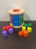 used Melissa & Doug Match and Roll Shape Sorter
