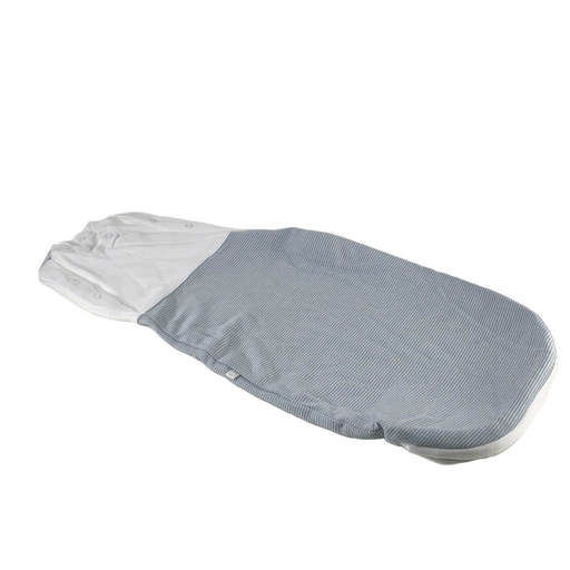 Shop MORI Newborn Swaddle Sack, Blue Stripe at GoodBuy Gear