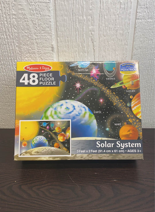 used Melissa & Doug Floor Puzzle, solar system