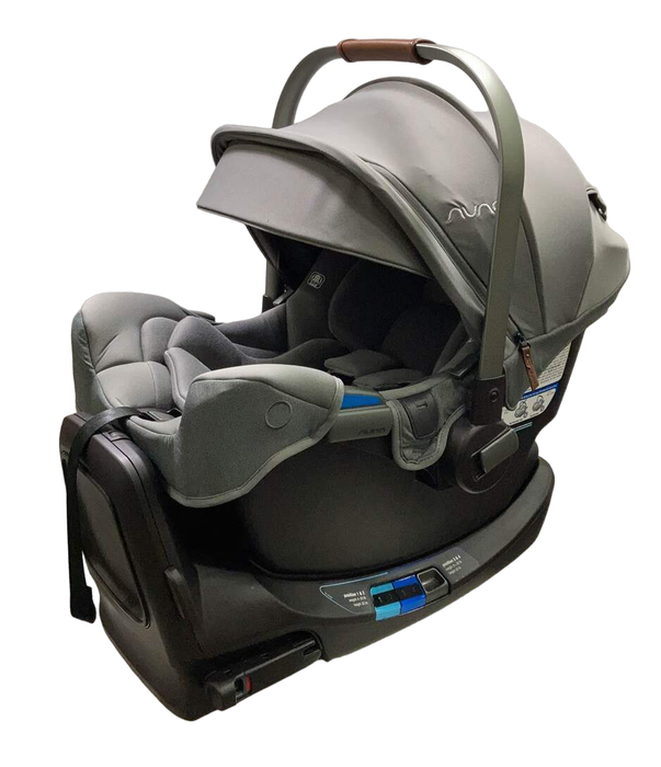 used Nuna PIPA rx Infant Car Seat with RELX Base, 2023, Granite