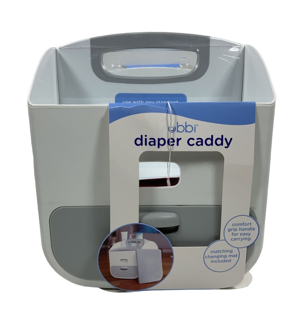 Ubbi Diaper Caddy, Grey
