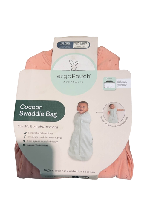 used ErgoPouch Cocoon Swaddle Bag, 1.0 TOG, 0000, Berries