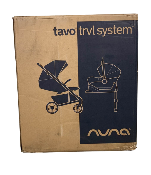 used Nuna TAVO PIPA Travel System, 2022, Caviar