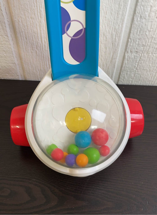 secondhand Fisher Price Corn Popper Push Toy