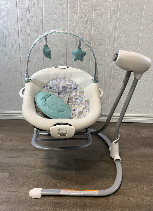 used Graco Cozy Duet Swing And Rocker