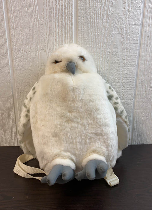 used Harry Potter Hedwig White Owl Plush Backpack