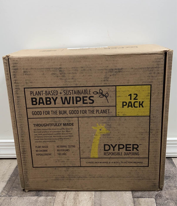 secondhand DYPER Baby Wipes-12 pack