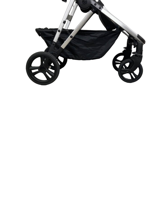 used Mockingbird Single to Double Stroller, Windowpane, Black , Silver with Penny Leather, 2023