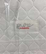 Shop Babyletto Pure Core Mini Crib Mattress With Hybrid Waterproof Cover, White at GoodBuy Gear