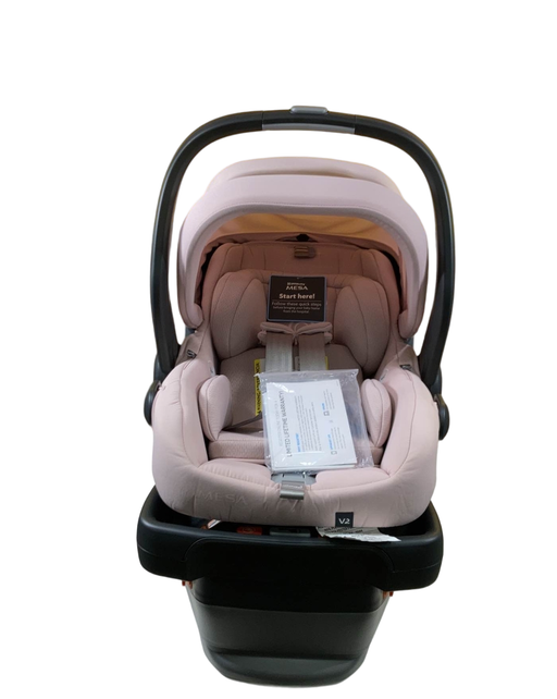 used UPPAbaby MESA V2 Infant Car Seat, Alice (Dusty Pink), 2022