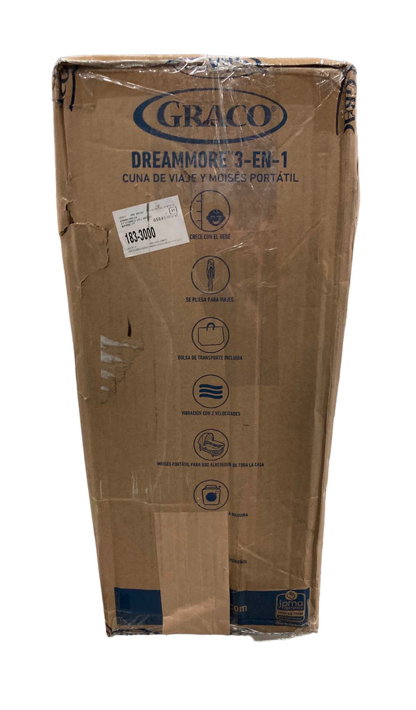 Graco DreamMore 3in1 Portable And Travel Crib, Modern Cotta